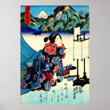 Auberge 1839 de Hakone Poster
