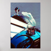 Auburn Speedster with Lalique radiator ornament Print