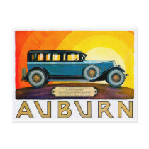 Auburn ~ Vintage Motor Car Advertisement Post Cards