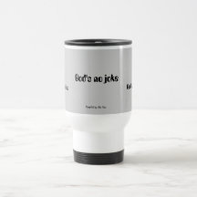 Aucune tasse de la plaisanterie de Dieu