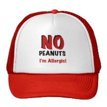 AUCUNES arachides je suis allergique Casquettes De Camionneur