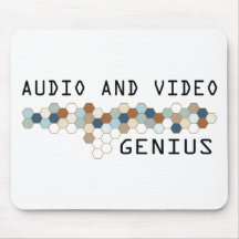 Audio and Video Genius Mouse Pad