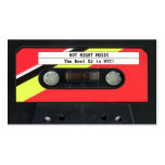 Audio Cassette DJ Business Card