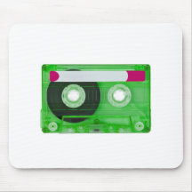 audio compact cassette mouse pad