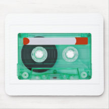 audio compact cassette mousepad