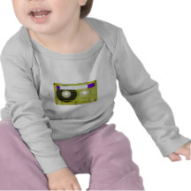 audio compact cassette t-shirt
