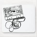Audio Tape Cassette Retro Mouse Pad