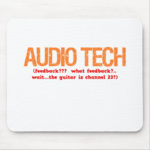 Audio Tech Description Mouse Pads