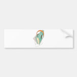 Audiobook Concept in retro style Bumper Sticker