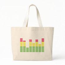 audiocontroller equalizer icon canvas bags