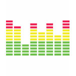 audiocontroller equalizer icon t-shirts