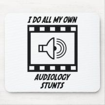 Audiology Stunts Mouse Mats