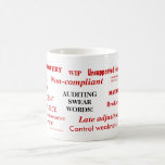 Auditing Swear Words!! Mugs