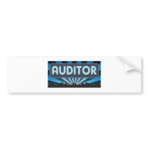 Auditor Marquee Bumper Sticker