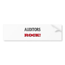 Auditors Rock Bumper Sticker