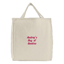 Audrey's Bag of Goodies Tote Bag