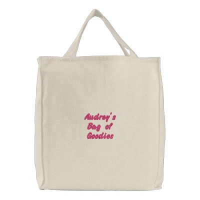 Audrey's Bag of Goodies Tote Bag by OurSouthernCharm