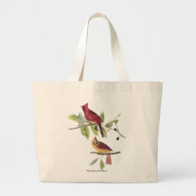 Audubon Northern Cardinal Tote Bag