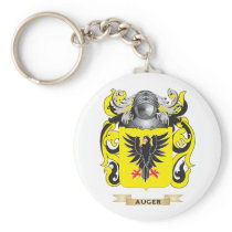 Auger Coat of Arms (Family Crest) Keychains