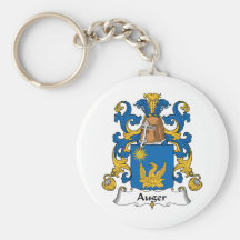 Auger Family Crest Keychain