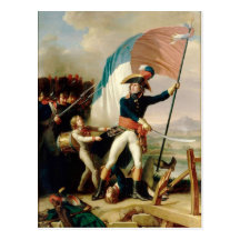 Augereau at Arcole Postcard