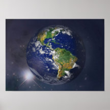 Augmentation de la terre affiche