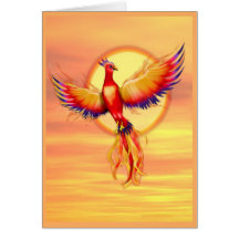 Augmentation de Phoenix Cartes De Vœux