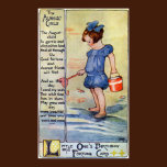 August Birthday Girl at the Beach posters