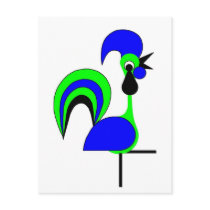 August Green dancing Gass-Ballet Post Card
