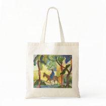 August Macke - Donkey Rider 1914 Eselreiter Bag