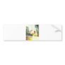 August Macke - Helles Haus 1914 Bright House Bumper Sticker