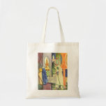 August Macke - In Temple Resounds 1910-1914 Tote Bag