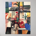 August_Macke - Man with Donkey 1914 Watercolor Print