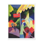 August Macke -  Modefenster 1913 watercolor