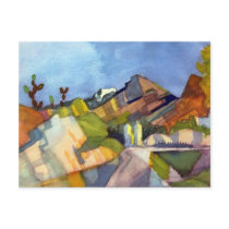 August Macke - Rocky Landscape