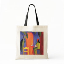 August Macke - Turkish Cafe II Tote Bags