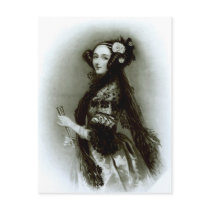 Augusta Ada Byron  Countess of Lovelace Postcard