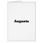 Augusta Classic t shirts Greeting Card