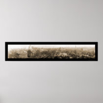 Augusta, GA Skyline Photo 1918  Posters