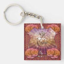 AUM - Acrilic Keychain double sided Acrylic Keychain