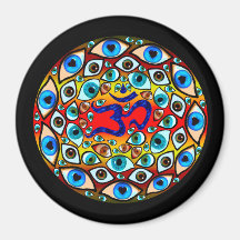 Aum Sphere Refrigerator Magnet