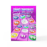Aunt Bingo Crazy Birthday Card
