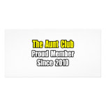 Aunt Club...Since 2010 Photo Card Template