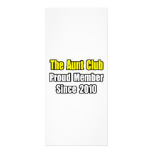 Aunt Club...Since 2010 Rack Card