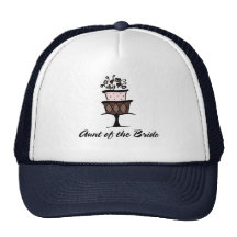 Aunt of the Bride Cake Trucker Hat