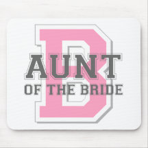 Aunt of the Bride Cheer Mouse Mats
