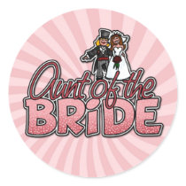 aunt of the bride stickers
