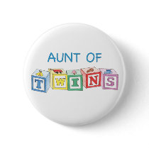 Aunt of Twins Blocks Pins