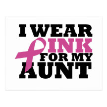 aunt post card