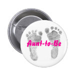 Aunt-to-Be Pinback Button